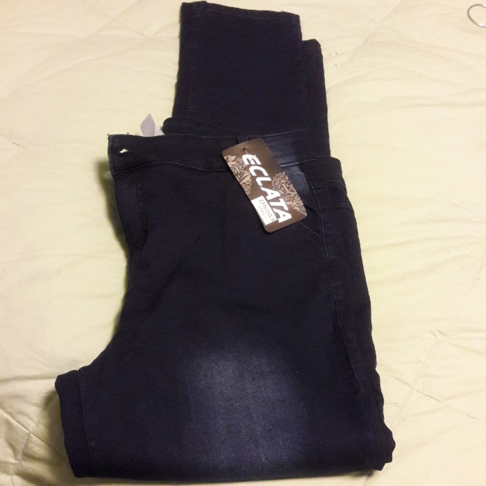 Eclata dark blue skinny leg jeans